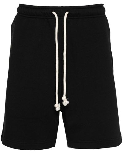 Acne Studios Organic-cotton Jersey Shorts - Black