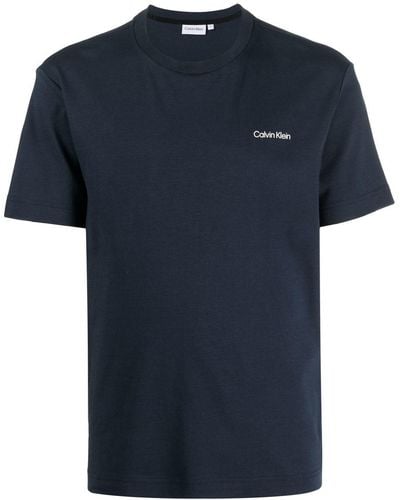 Calvin Klein Micro-logo T-shirt - Blue