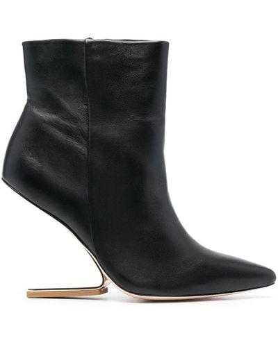 Cult Gaia Kenna Leather Boots - Black