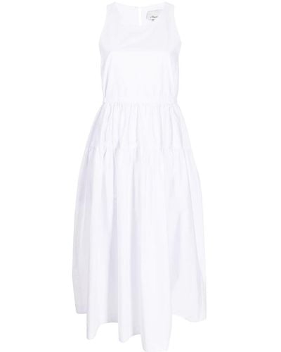 3.1 Phillip Lim Tied-waist Sleeveless Dress - White