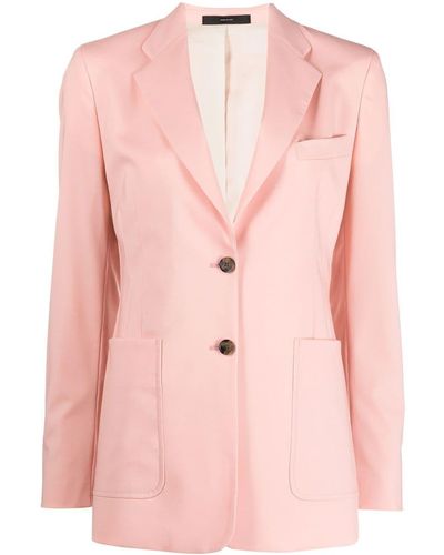 Paul Smith Single-breasted Blazer - Pink