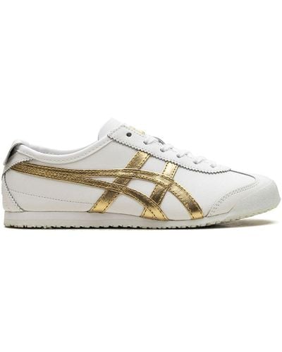 Onitsuka Tiger Mexico 66 "White/Rich Gold" Sneakers - Weiß