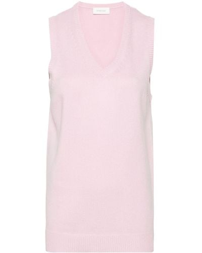 Sportmax Gimmy Knitted Top - Pink