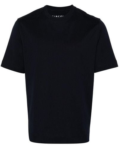 Circolo 1901 Crew-neck Piqué T-shirt - Black