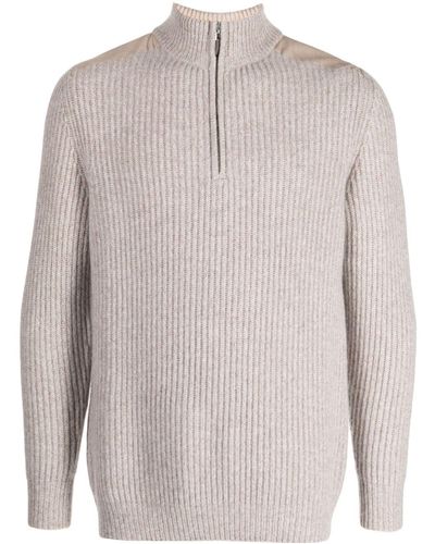 N.Peal Cashmere Marl Organic-cashmere Cardigan - Multicolor