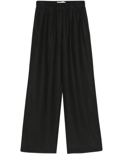 Barena Mariano Pura Silk Pants - Black