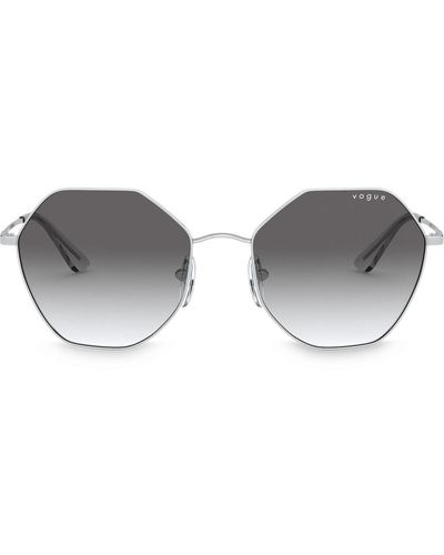 Vogue Eyewear Geometrische Sonnenbrille - Mettallic