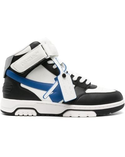 Off-White c/o Virgil Abloh Sneakers Out of Office in pelle - Blu