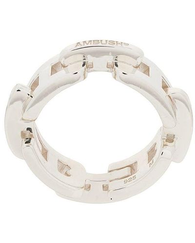 Ambush Chain-link Ring - Metallic