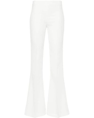 Blanca Vita Paola Cady Flared Trousers - White