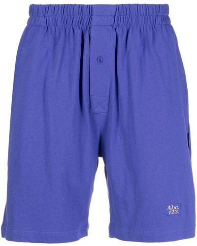 Advisory Board Crystals Pantalones cortos con logo estampado - Azul