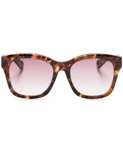 Chloé Tortoiseshell-effect Cat Eye-frame Sunglasses - Pink