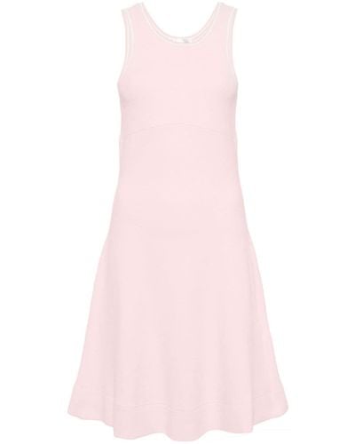 Victoria Beckham ノースリーブ Aラインドレス - ピンク