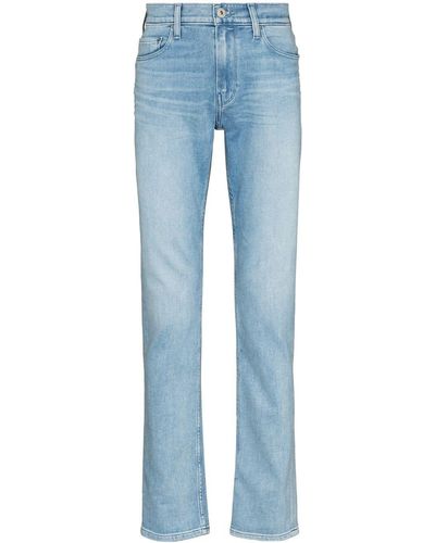 PAIGE Lennox Slim-cut Jeans - Blue
