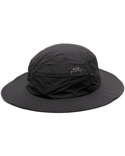 A_COLD_WALL* Utile Drawstring Bucket Hat - Black