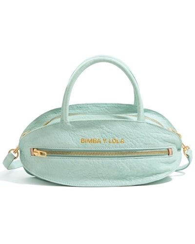 Bimba Y Lola Leather cross-body bag - Verde