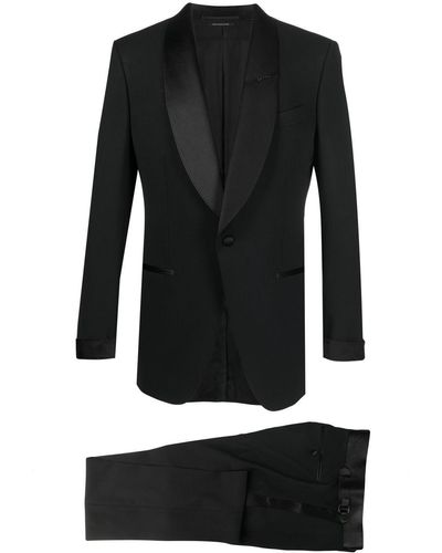 Tom Ford Slim-cut Two-piece Tuxedo Suit - Black