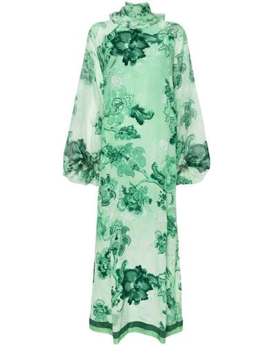 F.R.S For Restless Sleepers Arpocrate Long Dress - Green