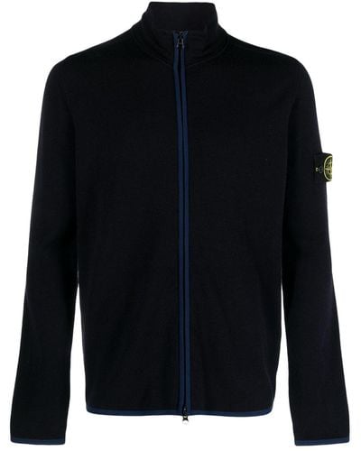 Stone Island Sweater Met Compass-logopatch - Blauw