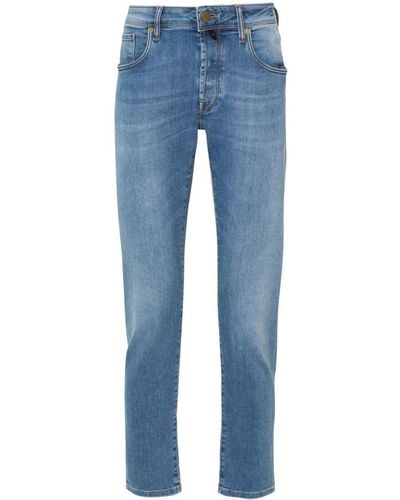 Incotex Klassische Slim-Fit-Jeans - Blau