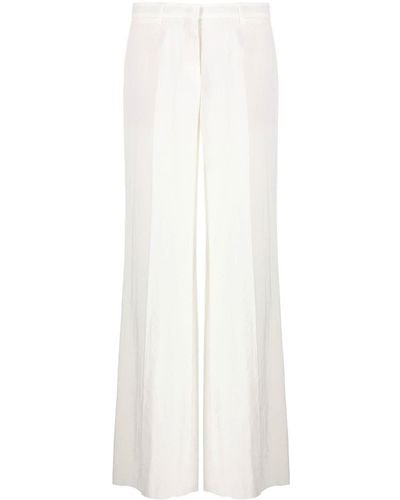 Etro High-waisted Tailored Trousers - White