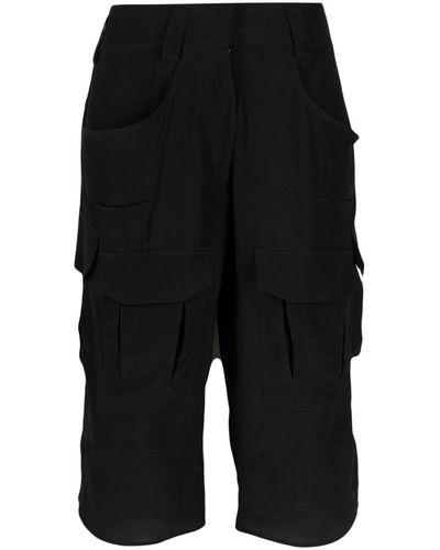 Givenchy Cargo Knee-length Shorts - Black