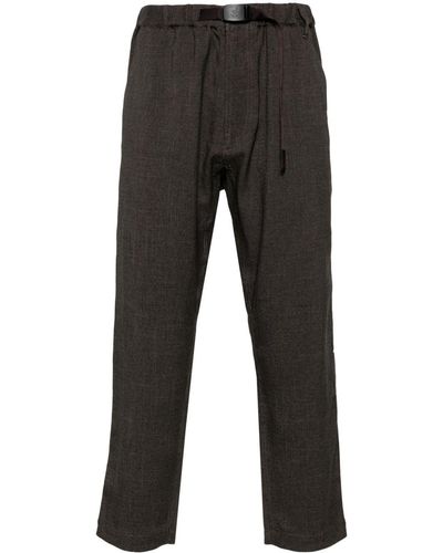 White Mountaineering X Gramicci Mélange Tapered Trousers - Grey