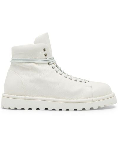 Marsèll Leather Ankle Boots - White