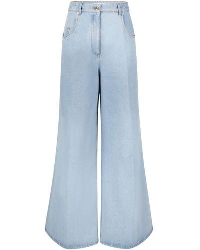 Nina Ricci Mid-rise Flared Jeans - Blue