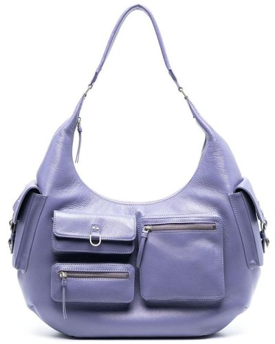 Blumarine Bolso de hombro Hobo grande - Morado