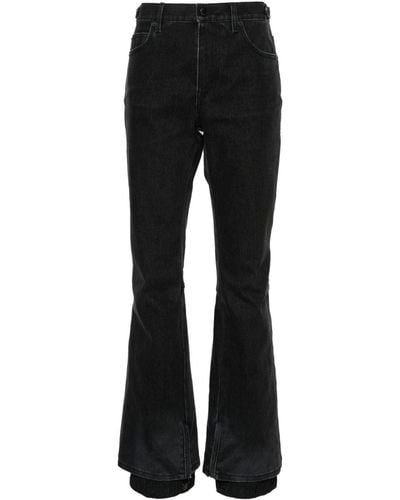 Balenciaga Flared Skiwear Jeans - Black