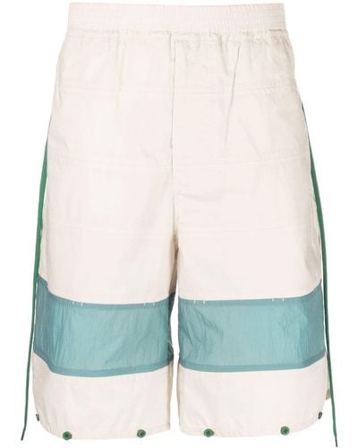 Craig Green Pantalones cortos a paneles - Multicolor