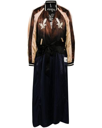 Maison Mihara Yasuhiro Souvenir Belted Dress - Black