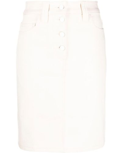 Sunnei ボタン スカート - ホワイト