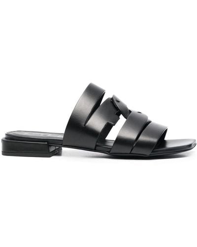 Furla Multi-strap Sandals - Black