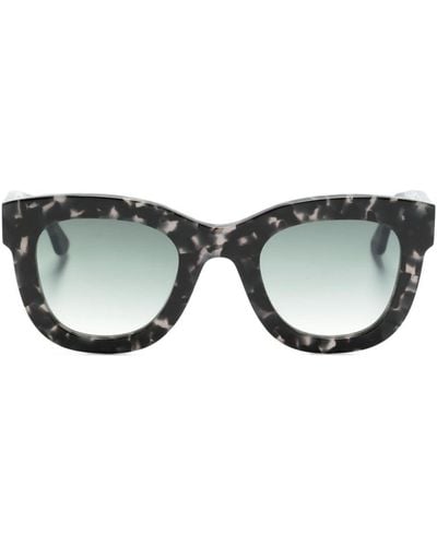 Thierry Lasry Gambly Sonnenbrille mit Oversized-Gestell - Grau