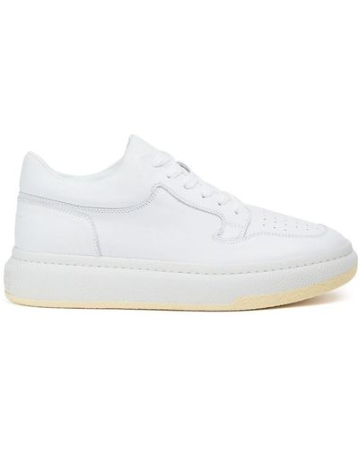 MM6 by Maison Martin Margiela Basketball Low-top Sneakers - White