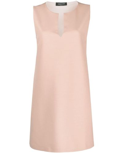 Fabiana Filippi Sleeveless A-line Dress - Pink