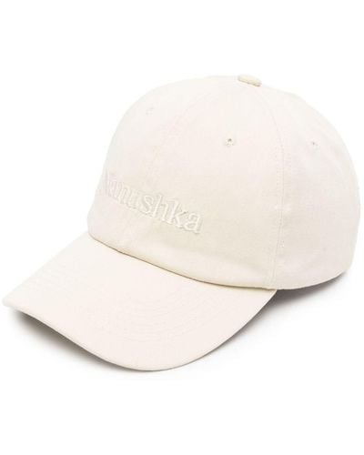 Nanushka Cappello in cotone con ricamo - Neutro