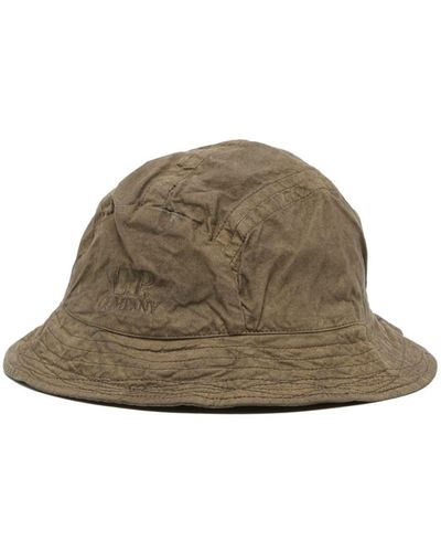 C.P. Company Sombrero de pescador con logo bordado - Neutro