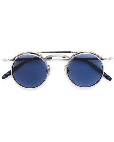 Matsuda Round Framed Sunglasses - Blue
