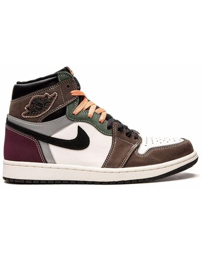 Nike Air 1 High Og "hand Crafted" Trainers - Brown