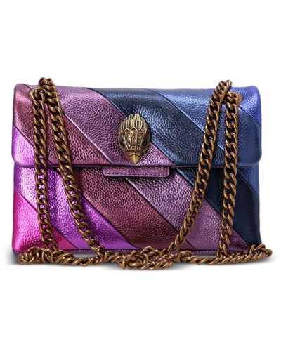 KG by Kurt Geiger Mini Kensington Shoulder Bag - Purple