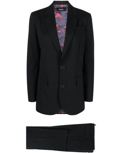 DSquared² Single-breasted Suit - Black