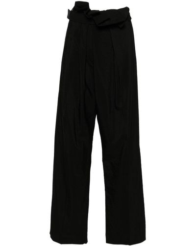 Christian Wijnants Panambi Straight-leg Trousers - Black