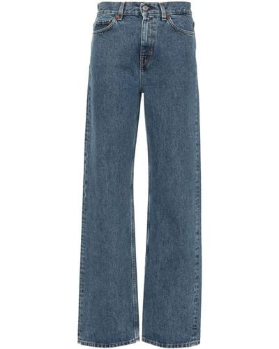 Sporty & Rich High-rise wide-leg jeans - Blau