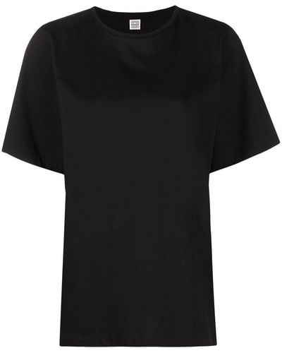 Totême Ruimvallend T-shirt - Zwart