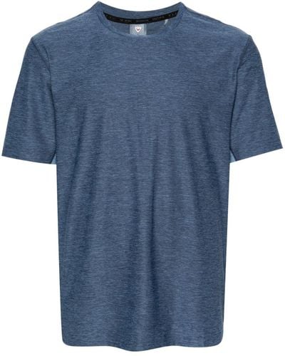 Rossignol Mélange-effect Track T-shirt - Blue