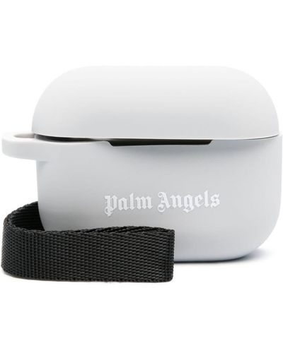Palm Angels Logo-print Airpods Pro Case - White