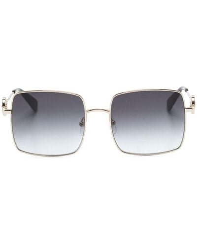 Longchamp Square-frame Sunglasses - Blue